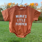 Little Joy Co. Mama’s Little Pumpkin T-Shirt Bubble Romper - 