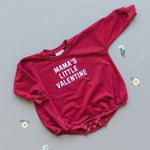 Little Joy Co. Mama's Little Valentine Sweatshirt Romper - more colors - 