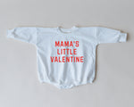 Little Joy Co. Mama's Little Valentine Sweatshirt Romper - more colors - 