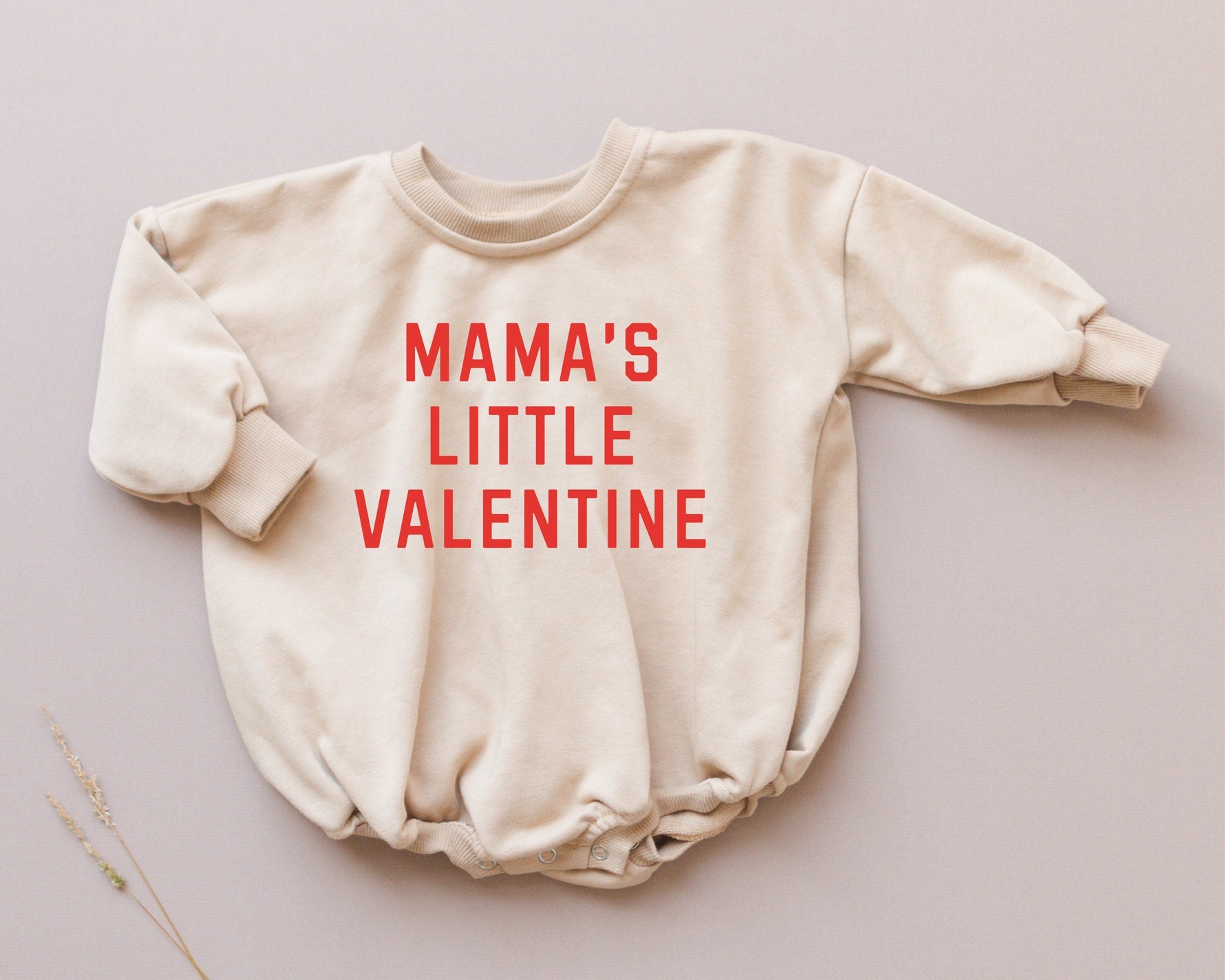 Little Joy Co. Mama's Little Valentine Sweatshirt Romper - more colors - 