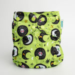 Kinder Cloth Diaper Co. Space and Sky: Essentials Pocket Cloth Diaper with Athletic Wicking Jersey, Grows with your Baby