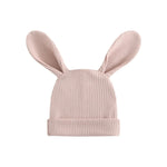 Maple Ribbed Baby Bunny Beanie Hat - Pink, Hat | Everetts Place