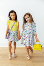 Mila & Rose ® Mardi Gras Ruffle Twirl Skort - 