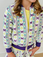 Mila & Rose ® Mardi Gras Satin Jacket - 
