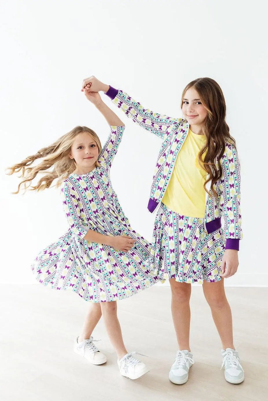 Mila & Rose ® Mardi Gras Satin Jacket - 