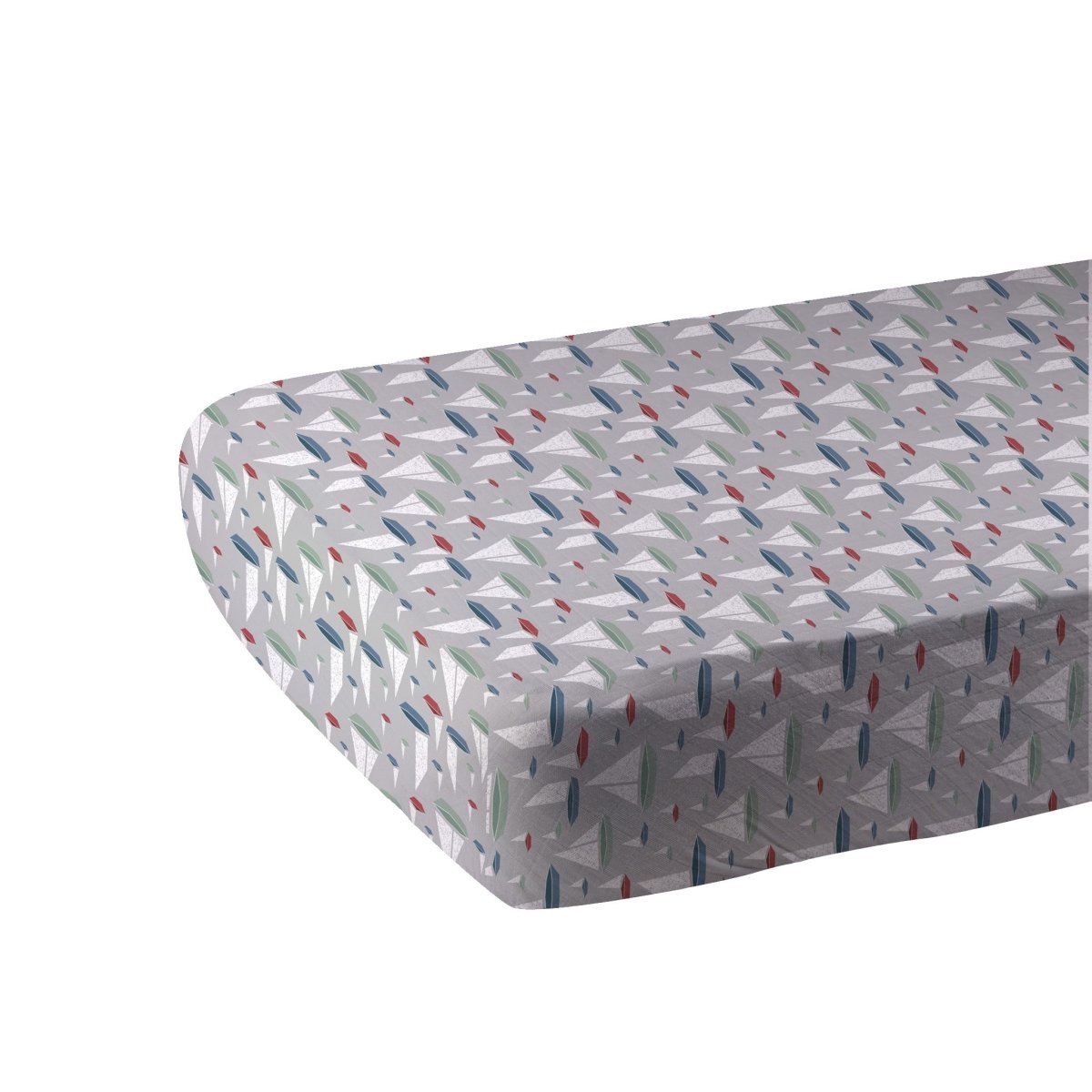 Newcastle Classics Marina Sailboats Bamboo Muslin Crib Sheet Soft and Breathable for Infants - 