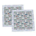 Newcastle Classics Marina Sailboats Bamboo Blankie with Soft Comfort for Babies - Baby & Toddler > Swaddling & Receiving Blankets > Receiving Blankets Bamboo Security Blanket