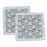 Newcastle Classics Marina Sailboats Bamboo Newcastle Blankie