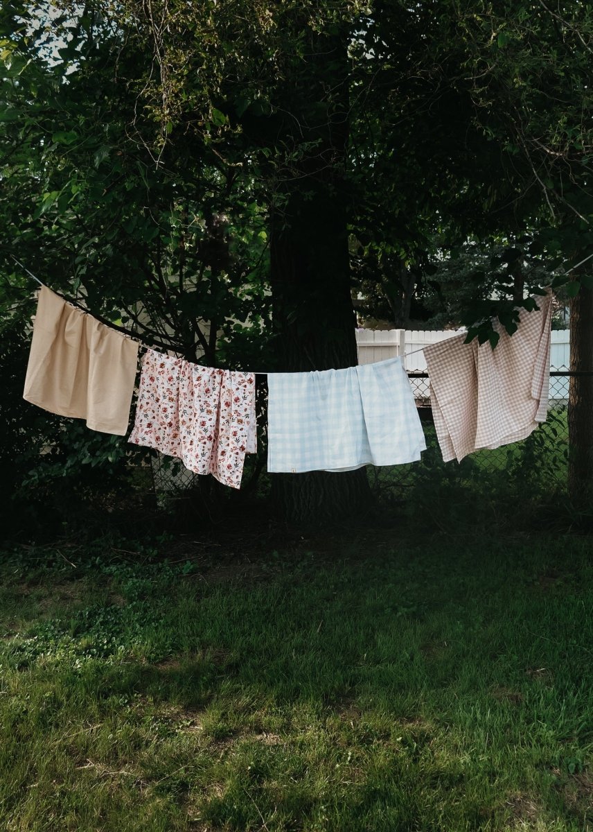 Little Mae & Co Marine Blue Baby Blanket 100 Percent Cotton Breathable - Everetts Place Boutique - 