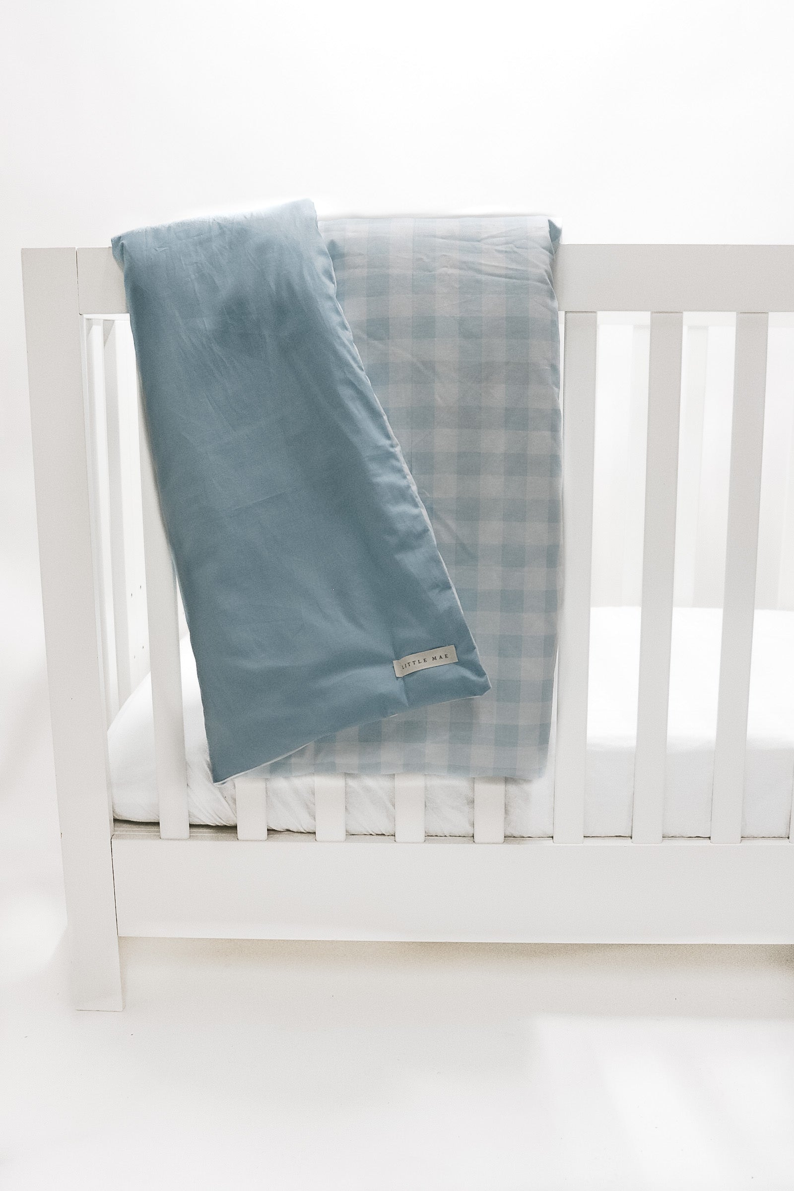 Little Mae & Co Marine Checkered Quilted BlanketEveretts Place