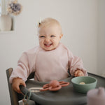 Long Sleeve Bib, 6-24 Months by Mushie