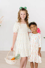 Mila & Rose ® Marvelous Marigolds Smocked Ruffle Dress - 