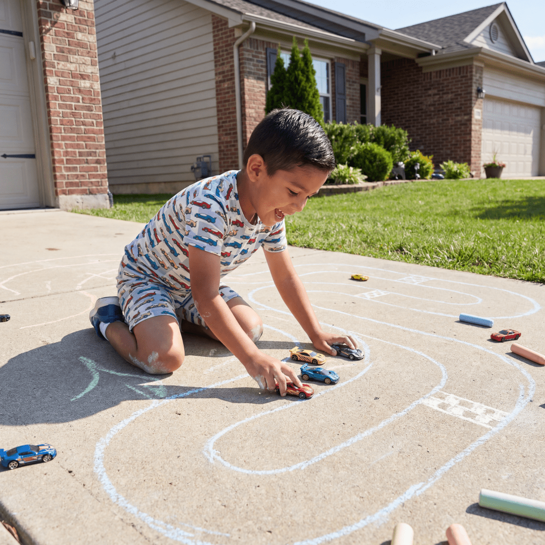 Organic Matchbox Cars Summer Pajama Set by Sweet Bamboo at Everetts Place