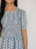 Mebie Baby Matching Mommy and Me Floral Block Print Dress by Mebie Baby - 