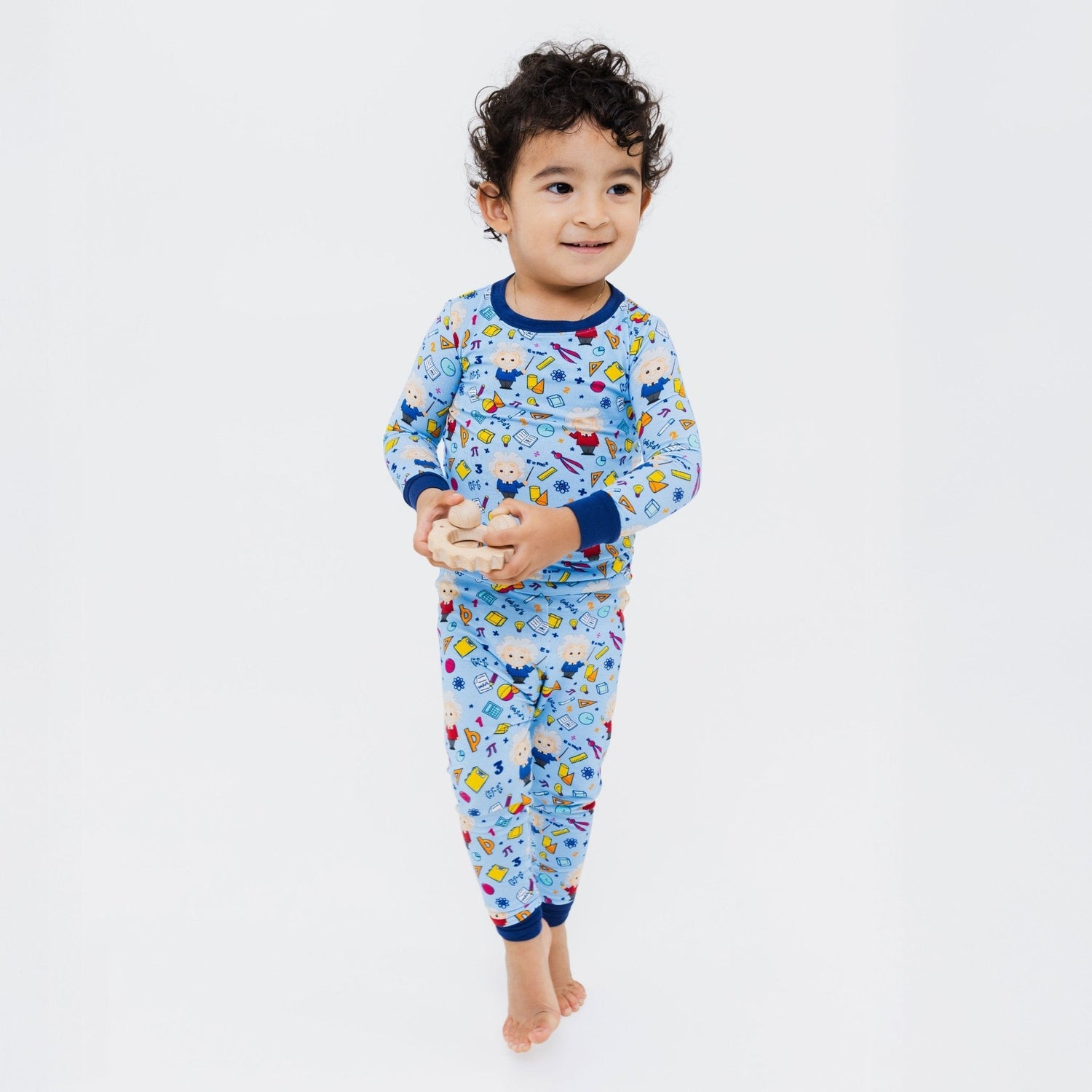 Bam & Stitch Mathematical Marvel Long Sleeve Pajamas - 