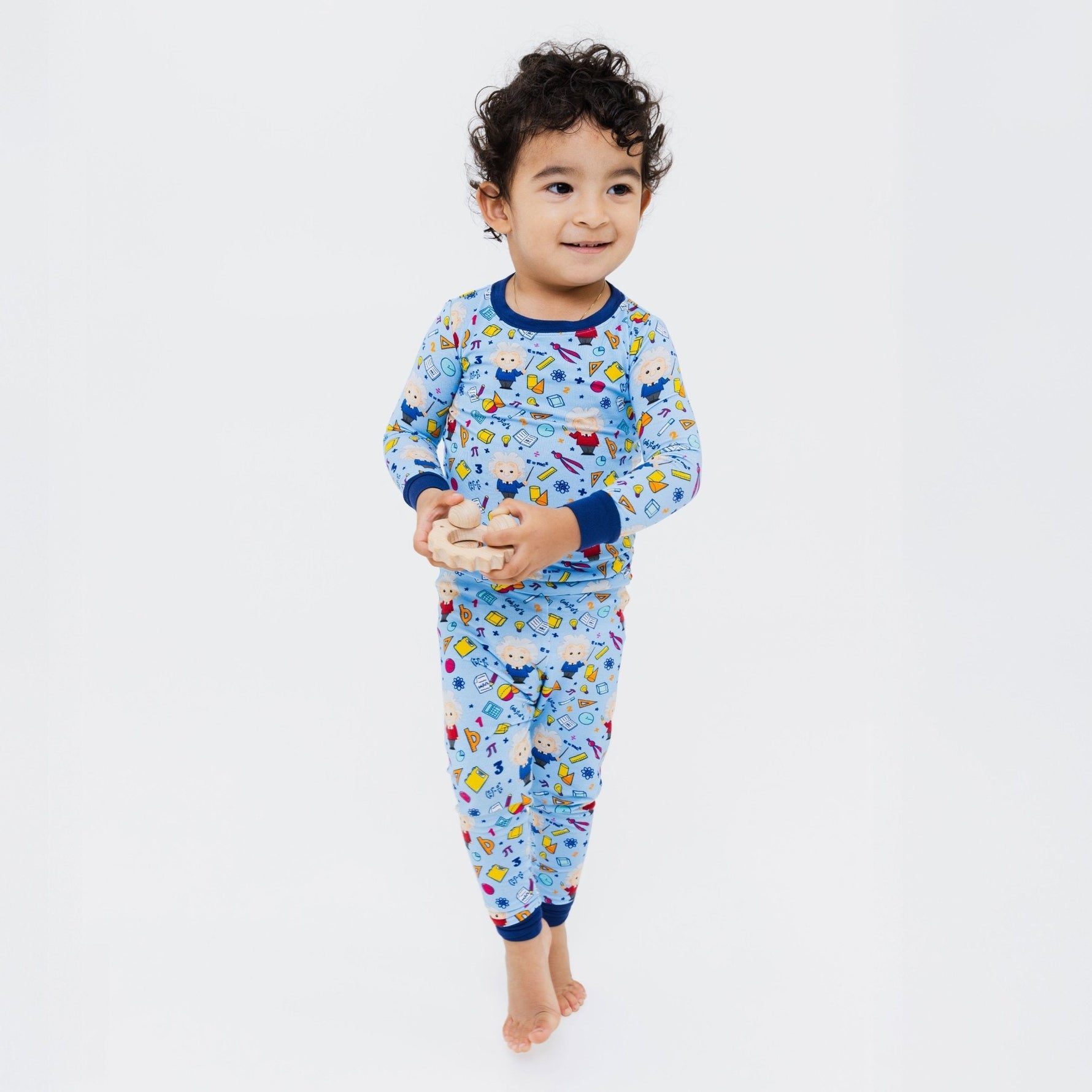 Bam & Stitch Mathematical Marvel Long Sleeve Pajamas - 
