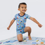 Bam & Stitch Mathematical Marvel Short Sleeve Pajamas - 