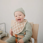 Mushie Muslin Bibs for Babies with Dual Snap Closure - Soft and Absorbent Multi-Layered Design - Baby & Toddler > Nursing & Feeding > Bibs Muslin Bib