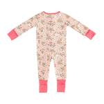 Dreamlet Meadow Bunny Convertible Zip Footies for Babies Dreamlet - Everetts Place Boutique - 