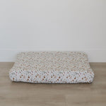 Mebie Baby Meadow Floral Muslin Changing Pad Cover - 