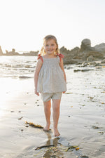 Mebie Baby Mebie Baby Blossom Tank Short Set for Babies Lightweight Two Piece Outfit - 