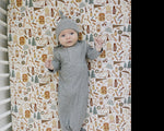 Mebie Baby Mebie Baby Camping Trip Bamboo Stretch Crib Sheet For Baby Nursery Bedding - 