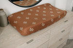 Mebie Baby Mebie Baby Chestnut Textiles Muslin Changing Pad Cover - 