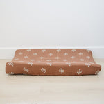 Mebie Baby Mebie Baby Chestnut Textiles Muslin Changing Pad Cover - 