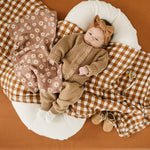 Mebie Baby Mebie Baby Daisy Dream Muslin Burp Cloth For Newborns Soft Absorbent - 