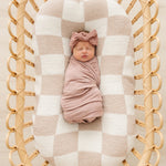 Mebie Baby Mebie Baby Dusty Rose Bamboo Stretch Swaddle For Babies - 