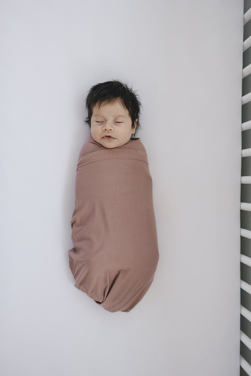 Mebie Baby Mebie Baby Dusty Rose Bamboo Stretch Swaddle For Babies - 