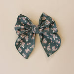 Mebie Baby Mebie Baby Hair Bows Handcrafted Fabric Bows In Newborn To Toddler Sizes - 