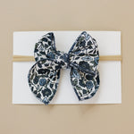 Mebie Baby Mebie Baby Hair Bows Handcrafted Fabric Bows In Newborn To Toddler Sizes - 