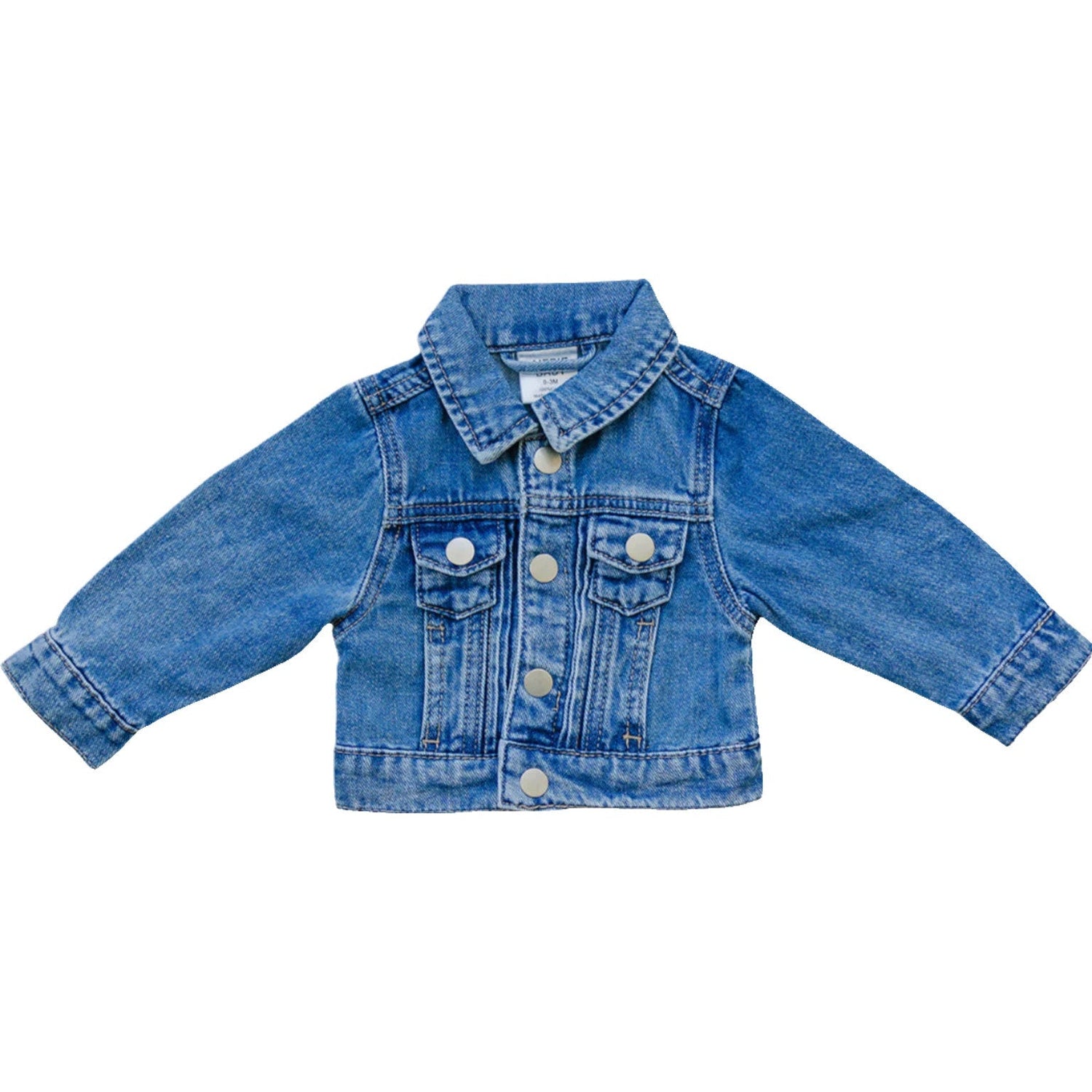 Mebie Baby Jean Jacket - Denim, Button, Outerwear | Everetts Place