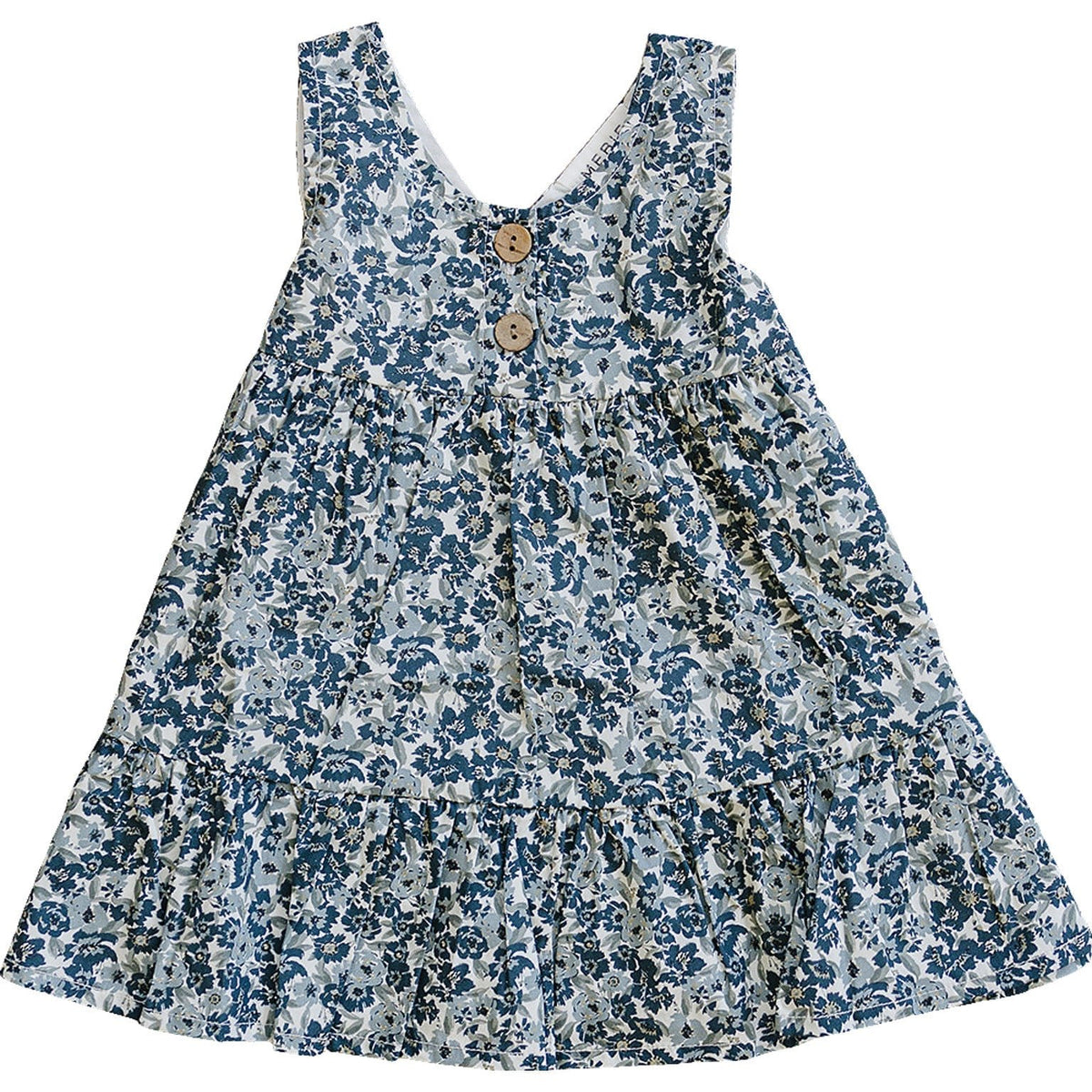 Mebie Baby Mebie Baby Liberty Floral Tank Dress For Girls Summer Ready - 