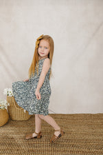 Mebie Baby Mebie Baby Liberty Floral Tank Dress For Girls Summer Ready - 