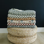 Mebie Baby Mebie Baby Light Green Checkered Bamboo Fleece Quilt For Baby Reversible - 