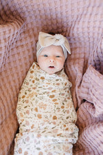 Mebie Baby Mebie Baby Organic Cotton Head Wrap For Newborns One Size - 