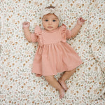 Mebie Baby Mebie Baby Organic Cotton Head Wrap For Newborns One Size - 