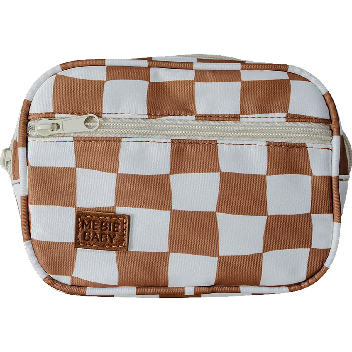 Rust Wavy Checkered Mini Fanny Pack - Plaid, Tartan, Bag | Everetts Place