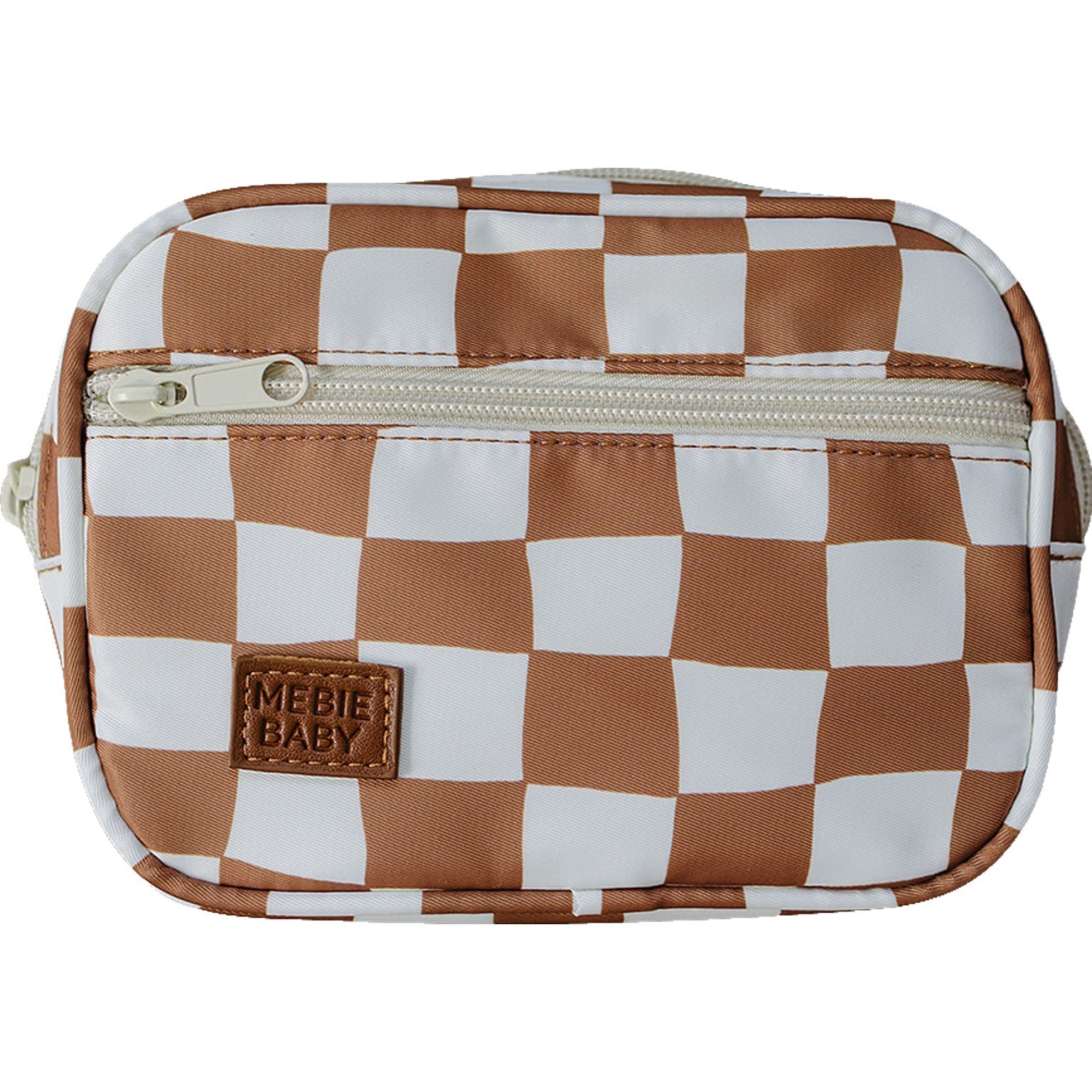 Rust Wavy Checkered Mini Fanny Pack - Plaid, Tartan, Bag | Everetts Place
