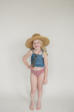 Mebie Baby Mebie Baby Stars and Stripes Bikini Set Final Sale - 
