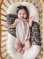 Mebie Baby Mebie Baby Swan Tank Bubble Romper Soft Cotton Spandex - 