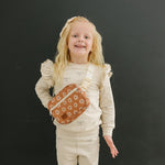 Mebie Baby Mebie Baby Terracotta Sunflower Mini Fanny Pack For Kids - 