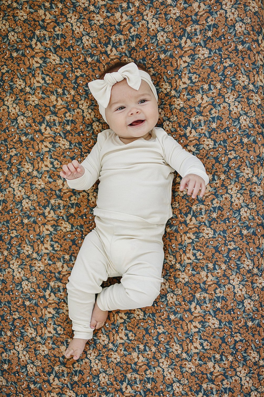 Mebie Baby Mebie Baby Venetian Floral Muslin Crib Sheet For Baby Bedding And Nursery - 