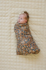 Mebie Baby Mebie Baby Venetian Floral Muslin Swaddle Blanket 100 Percent Cotton - 