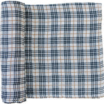 Mebie Baby Mebie Baby Vintage Plaid Muslin Swaddle Blanket 100 Percent Cotton - 
