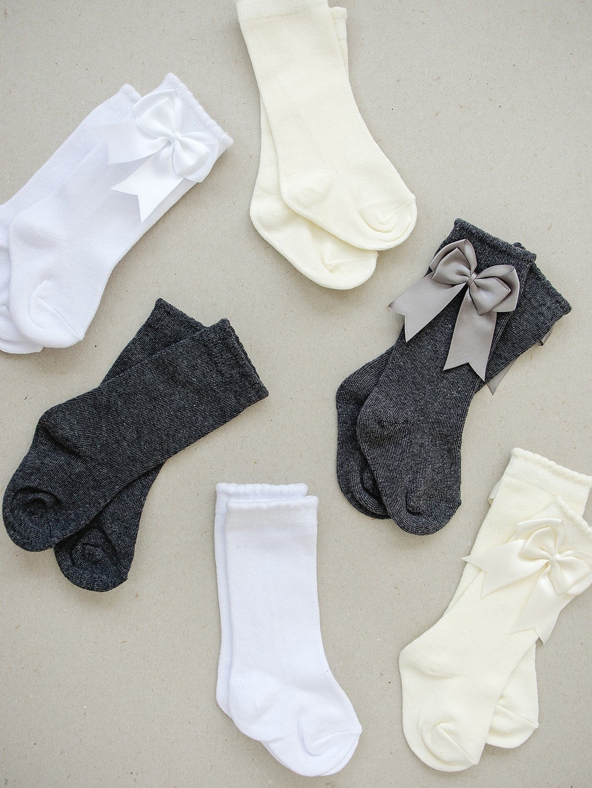 Mebie Baby Mebie High Rise Bow Socks - 