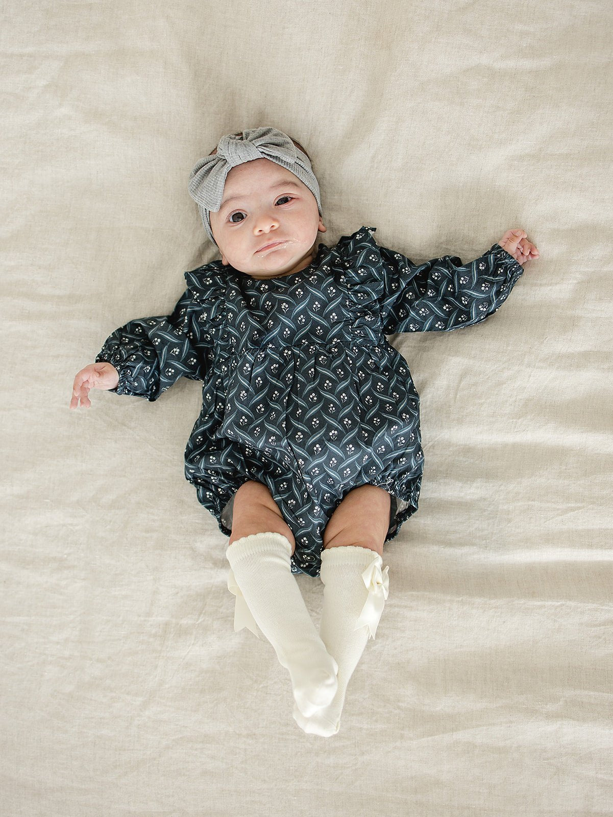 Mebie Baby Mebie High Rise Bow Socks - 