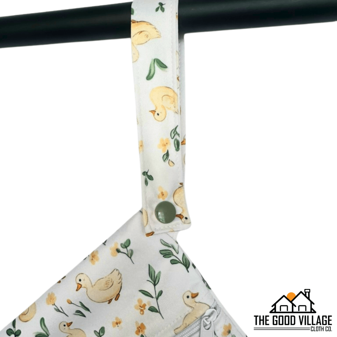 The Good Village Cloth Co. Medium Wetbag | Duckies - 